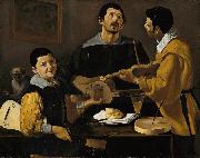 Diego Velazquez Musical Trio (df01) oil painting on canvas